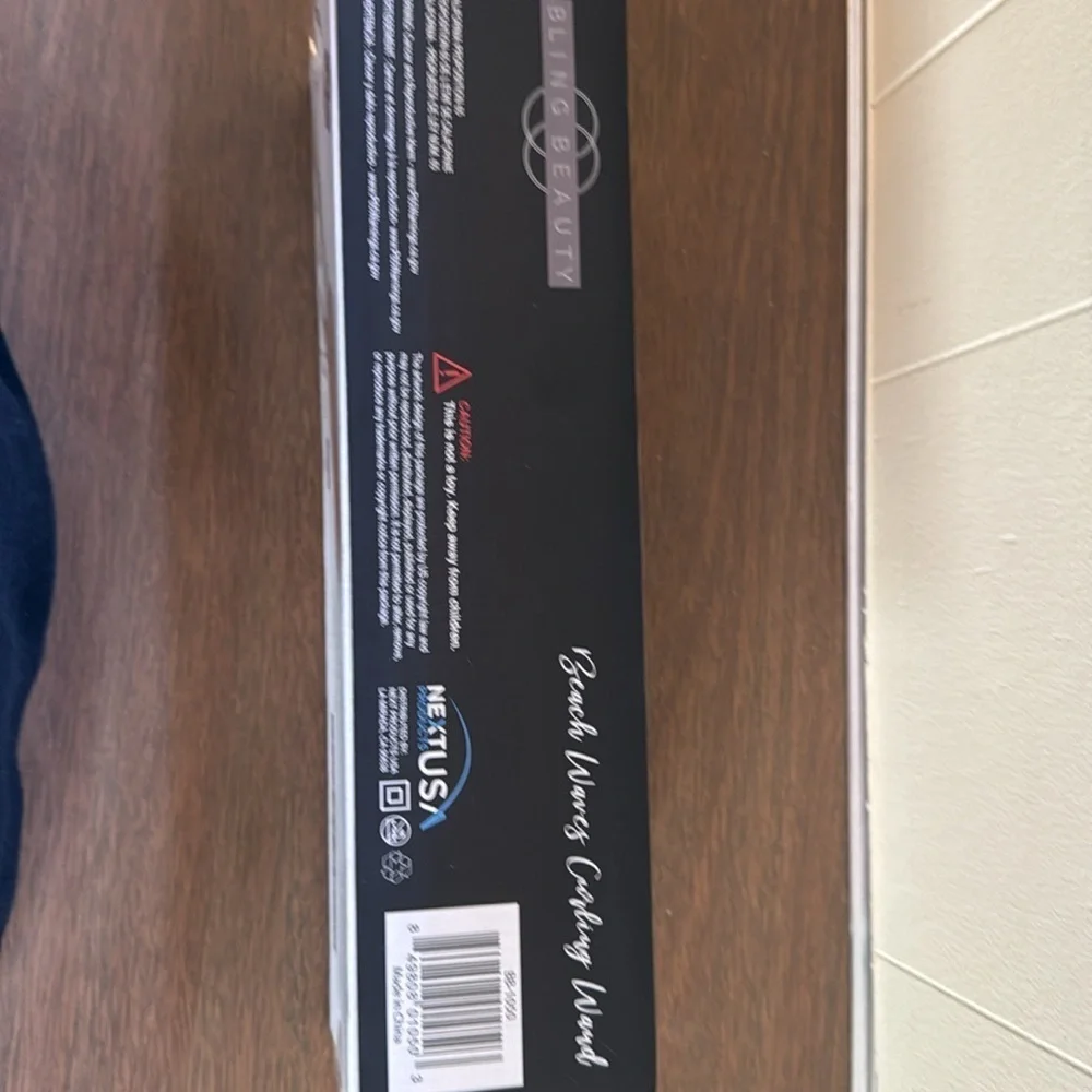 New in box Bling Beauty Beach waves curling wand - Picture 5 of 5